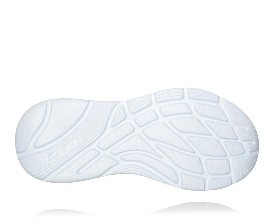 Hoka One One Sandalet Kadın Turuncu/Beyaz - Ora Recovery - CT7046281